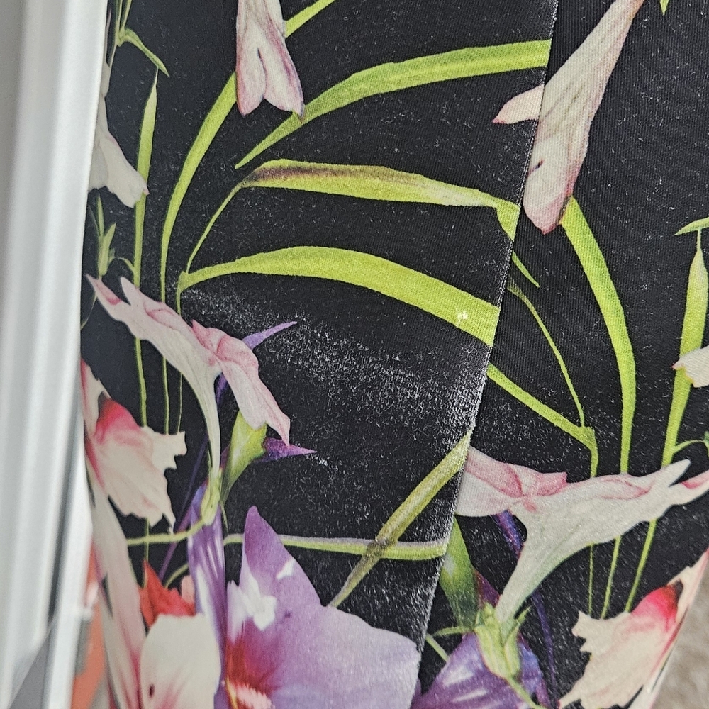 Ted Baker London Jalita Mirrored Tropics Floral Dress Size 2 (US 6) - Picture 5 of 8